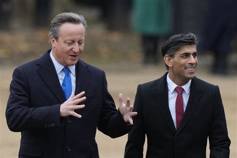 China has changed since David Cameron’s ‘golden era,’ Rishi Sunak says